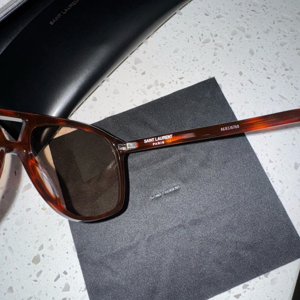YSL Dune aviator pilot sunglasses - Picture 4 of 8